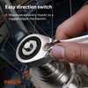 PRESCH Ratchet Spanner Reversible 24mm – Minimal Return Angle (3°,