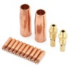 14 pcs/set Nozzle Diffuser Tip Kit for Tweco MIG Welding