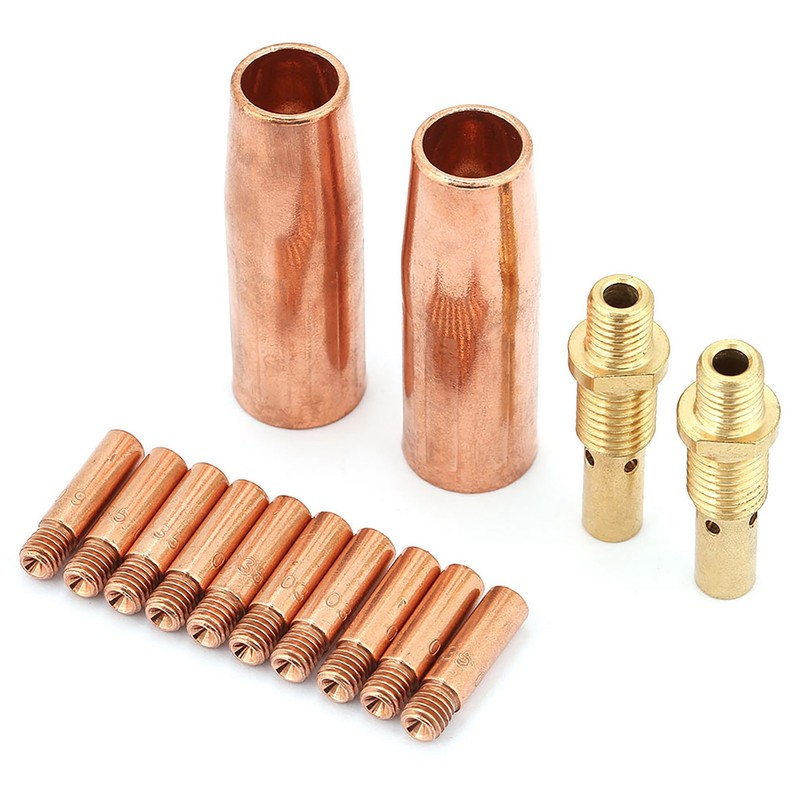 14 pcs/set Nozzle Diffuser Tip Kit for Tweco MIG Welding