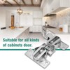Hinges Foldable, Door Hinges with 6 Screws, Cabinet Hinge with