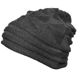 Wilhelm Sell® Beanie Hat for Men and Women - Headpiece - Transition Hat, 01 pieces - dark grey