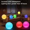 Solar Floating Ball Pool Light IP68 Water Resistant Brightness Adjustment