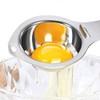Stainless Steel Deluxe Egg Separator (Silvery, One Size)