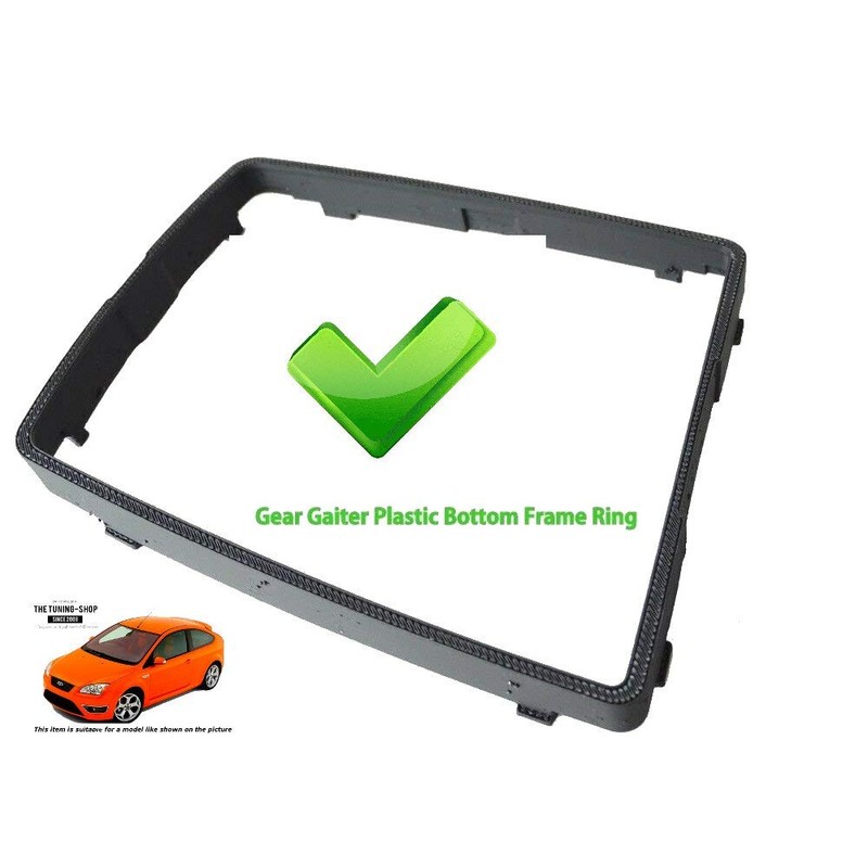 Gear Gaiter + Frame Compatible with Ford Focus 04-08 Leather