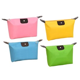 4 Pieces Travel Cosmetic Bag, Skin Care Product Storage Bag, Portable Cosmetic Bag, Women's Toiletry Bag, Foldable Bag