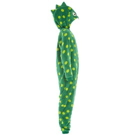 Camille Childrens Super Soft Fleece Onesie - Hooded All In One - Long Sleeved and Full Length with Elasticated Cuffs and Ankles Green 9-11 Years