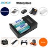 Portable Universal Battery Charger with LCD Display | Compact &