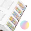 SURDOCA 180 Bible Tabs (2 Sets), Includes Catholic Tabs, Gold