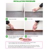 Door Bottom Seal Strip Adhesive Under Door Silicone Sweep Door