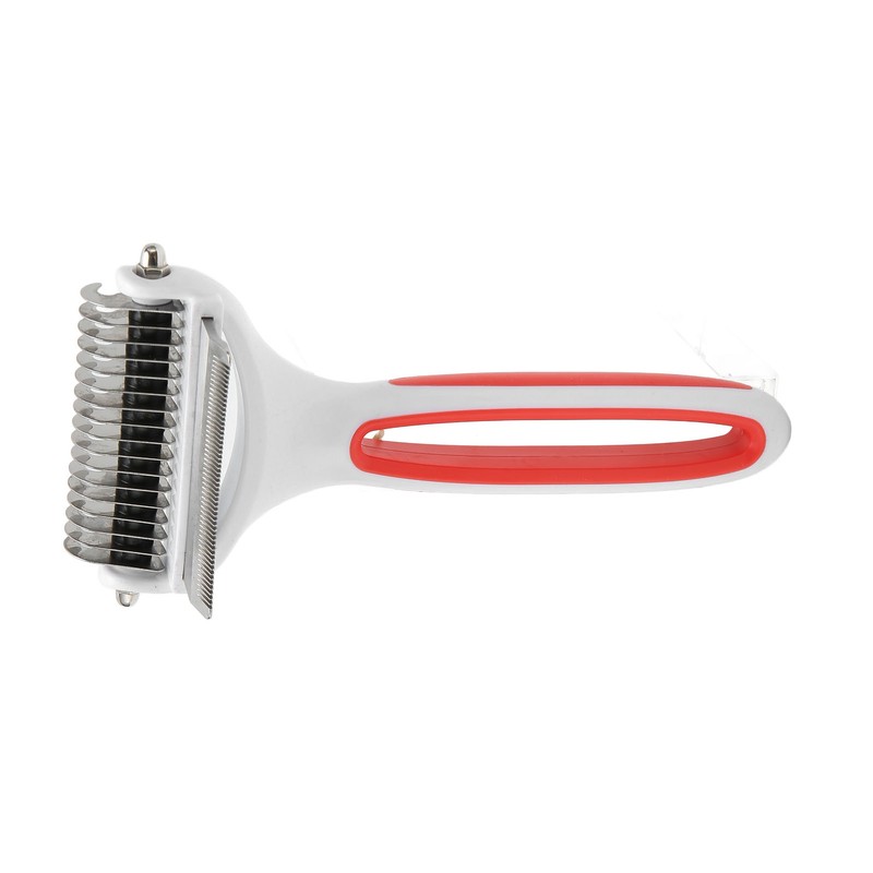2 in 1 Pet Grooming Brush Washable Pet Dematting Comb