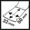Bosch AIZ32APB/10 Blade for Cut and Sew Multi-Tool 1.3 inches