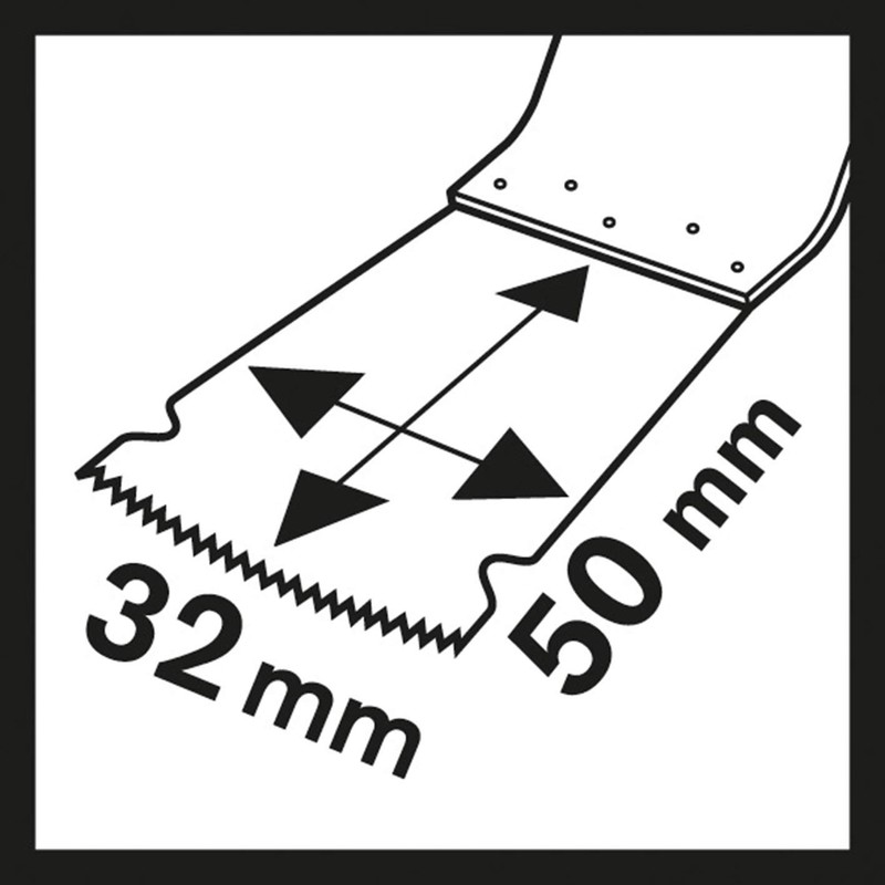 Bosch AIZ32APB/10 Blade for Cut and Sew Multi-Tool 1.3 inches