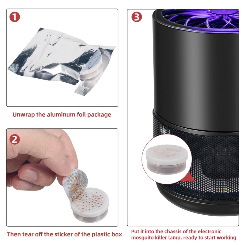 2025 Upgraded Octenol Pest Lures for Bug Zappers, 360-Day Lasting