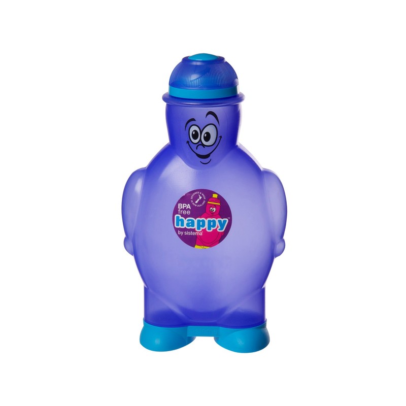 System 790 Pet Lunch Happy Bottle, 0.35 LT, Multi-Colour