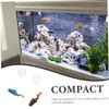 iplusmile 4sets Aquarium Diver Ornament Creative Floating Decor for Fish