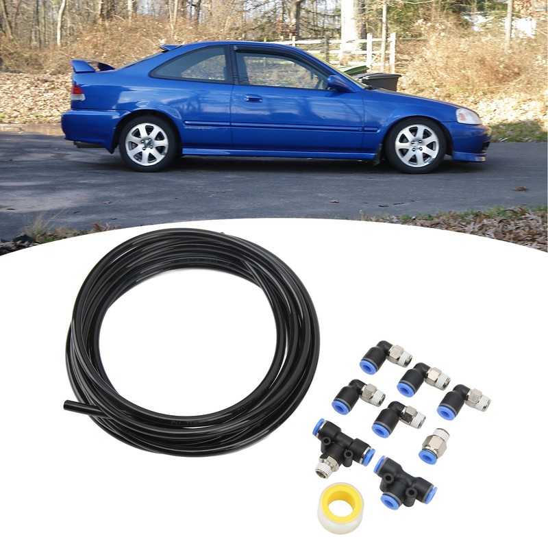 Vacuum Fitting Kit Push to Connect Fittings for Turbocharged Vehicles
