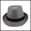 White Fang CA845 Men's Houndstooth Pattern Houndstooth Brim, Stylish, Stylish,
