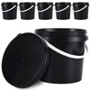 AKOLAFE 6 Pack Paint Bucket for Painting Plastic 2 Quart