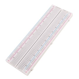 Dealikee 3 Breadboard, 830 Pin Solderless Prototype PCB Board Kit for Proto Shield Distribution Connection Blocks