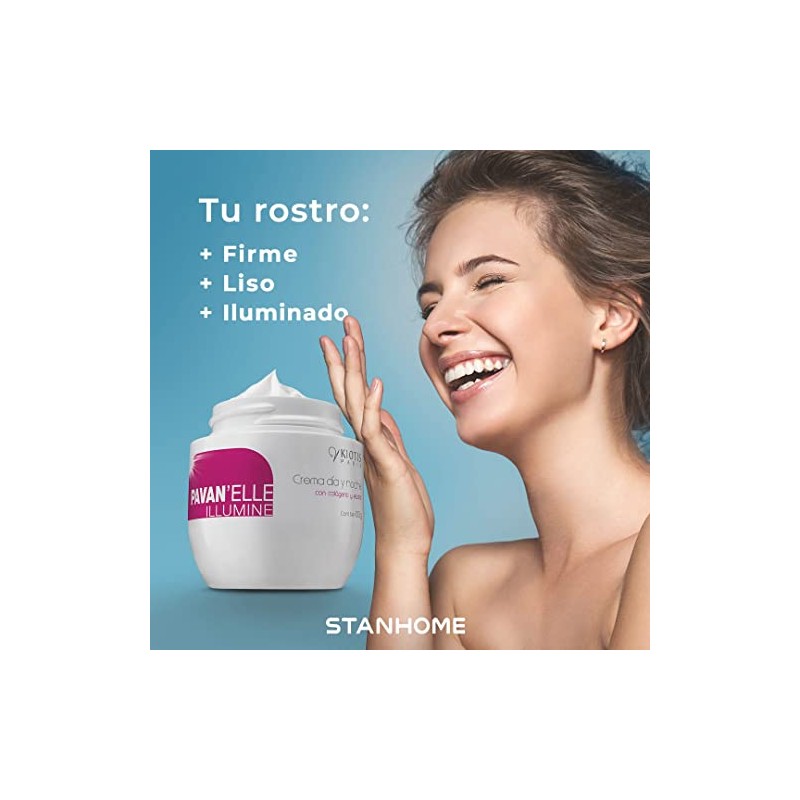 KIOTIS Pavan'elle Crema Facial Día y Noche con Colágeno y
