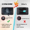 COWONE 60W 4X6 inch Rectangular LED Headlights for H4651 H4652