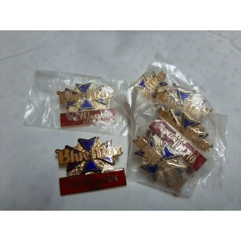 Old Milwaukee Vintage 1 PC Collectible Blue Max Old Milwaukee Beer Enameled Lapel Hat Coat Pin