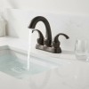 USA Local Stock 4 Inch Hot Cold Double Handle Deck