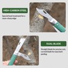 Grafting Knife, COMKIT Professional Foldable Double Blades Graft Knife, Fruit