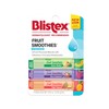 Blistex Fruit Smoothies Lip Moisturizers 3 Sticks 0.10 oz each