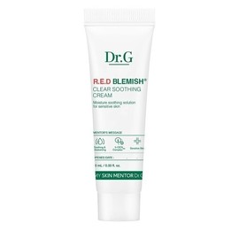 Dr.G Red Blemish Clear Soothing Cream 50x2 + 10x2 Korean Moisturizing Cream Suitable for Acne-Prone Skin / 닥터지 Dr.G 레드 블레미쉬 클리어 수딩크림 50x2 + 10x2 한국 수분크림 여드 름성피부도 사용가능