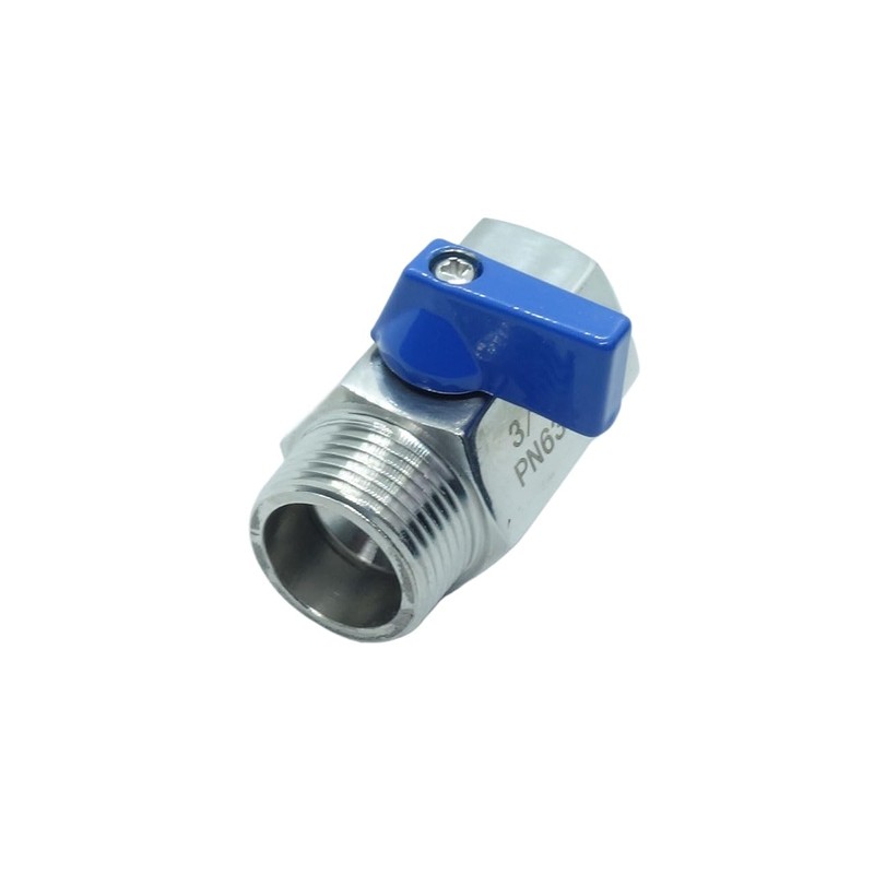 CDQBWKJGFJ 1 Piece 3/4" Mini Ball Valve, 304 Stainless Steel