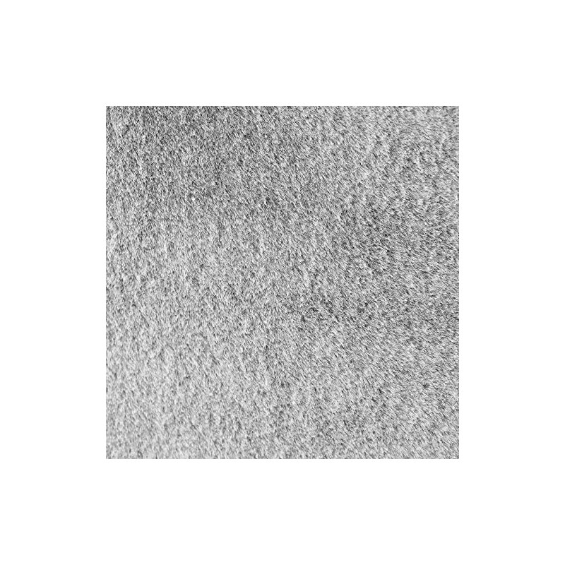 DormCo Mo' Fur College Headboard - Softest Plush Frosted Gray