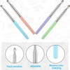 4 x Extendable Teacher Pointers, Telescopic Pointing Rod with Capacitive