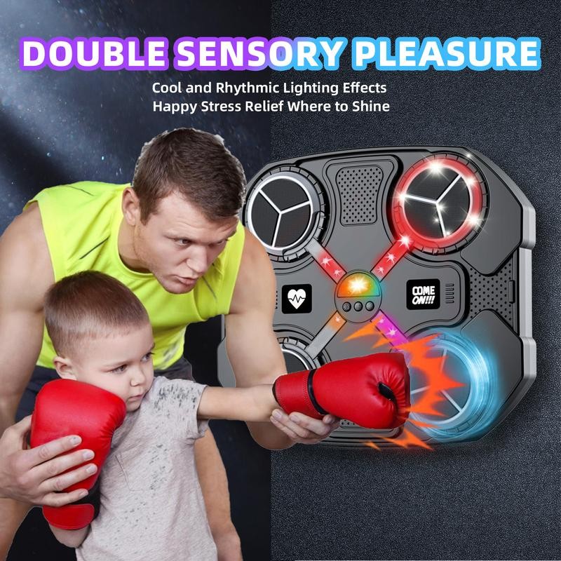 2025 Easter gift Kids' Music Boxing Machine with Boxing Gloves,