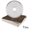 5-Inch super thin turbo diamond saw blade for cutting cermic