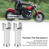 Passenger Foot Peg Mounts Kit 50500769 Silver Sturdy Stable High