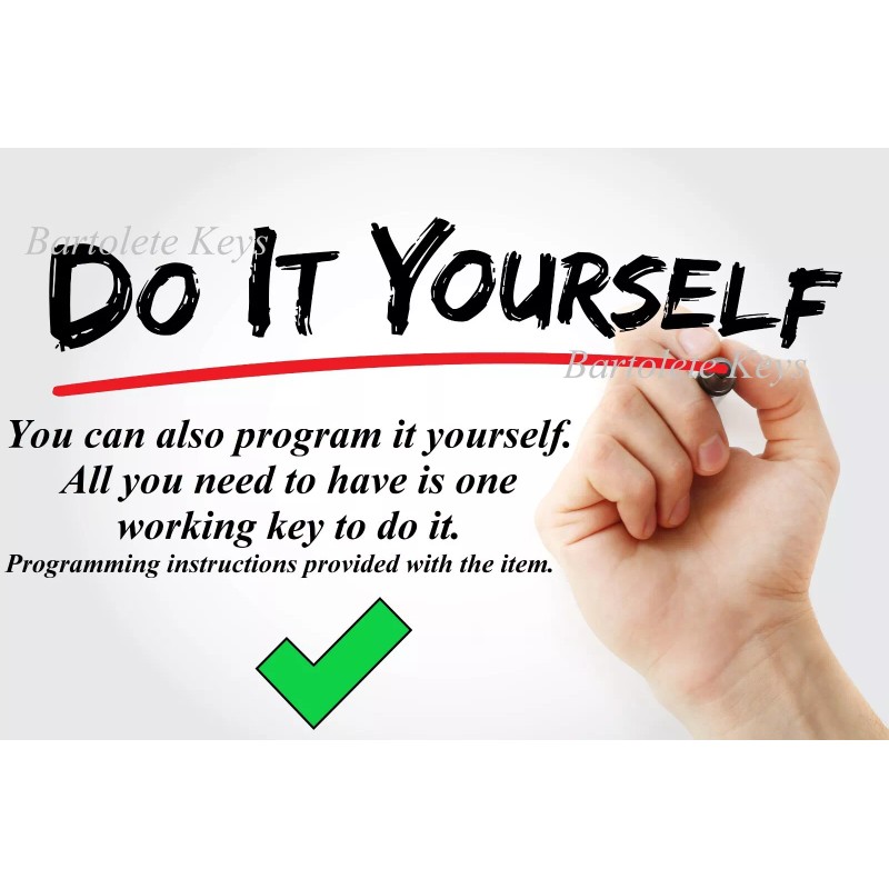 Bartolete Keys X2 Remote Control Car Fob Fits 2003 2004