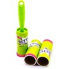 Lint Roller & 2 Replacement Refills, Total 72 Sheets with