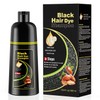 KAISASA Champú para teñir el cabello negro 3 en 1