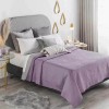 Vianney Edredon Malva King Size Doble Vista Lila Vianney