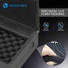Grimtron 8.2 lb Heavy-Duty Biometric Gun Safe for Handgun –