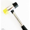 HAND ® Double Head Soft Grip DIY Camping Rubber Mallet/Hammer