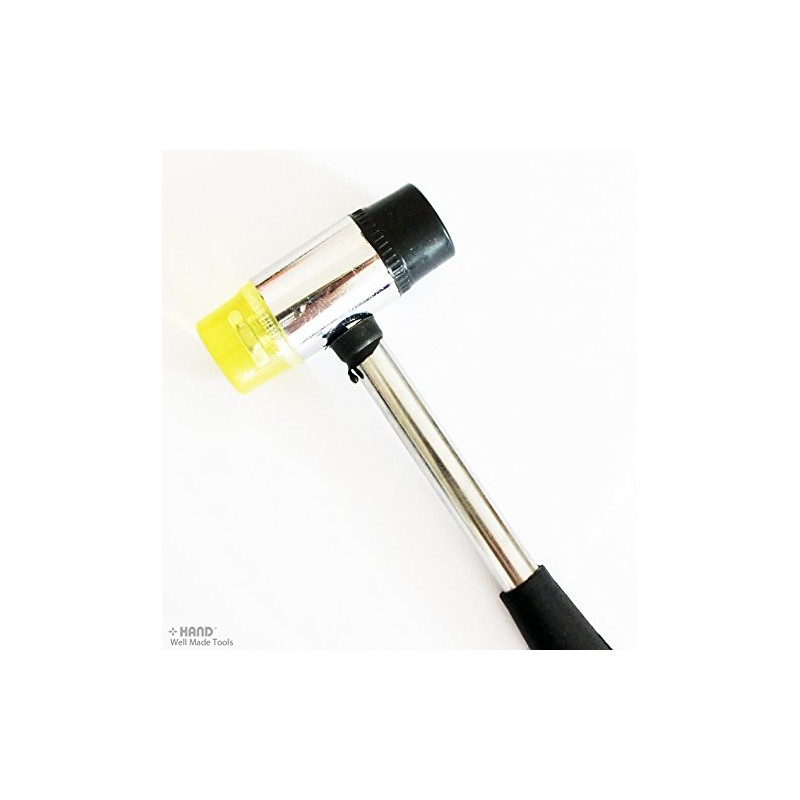 HAND ® Double Head Soft Grip DIY Camping Rubber Mallet/Hammer