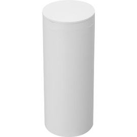 Yamazaki 1608 Bottle Type Wet Tissue Case, White, W3.1 x D3.2 x H6.7 inches (W8 x D8.2 x H17 cm), Tower, Car Accessories, Wet Wipes, Bottle, Roll Type