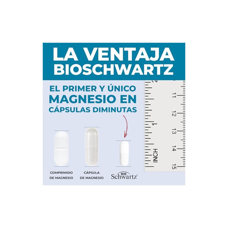 Bisglicinato de Magnesio 100% Quelado – Suplemento de Magnesio de