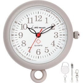 Little Magic Nurse Watch Pocket Watch Nurse Watch, beige, (greige), Classic