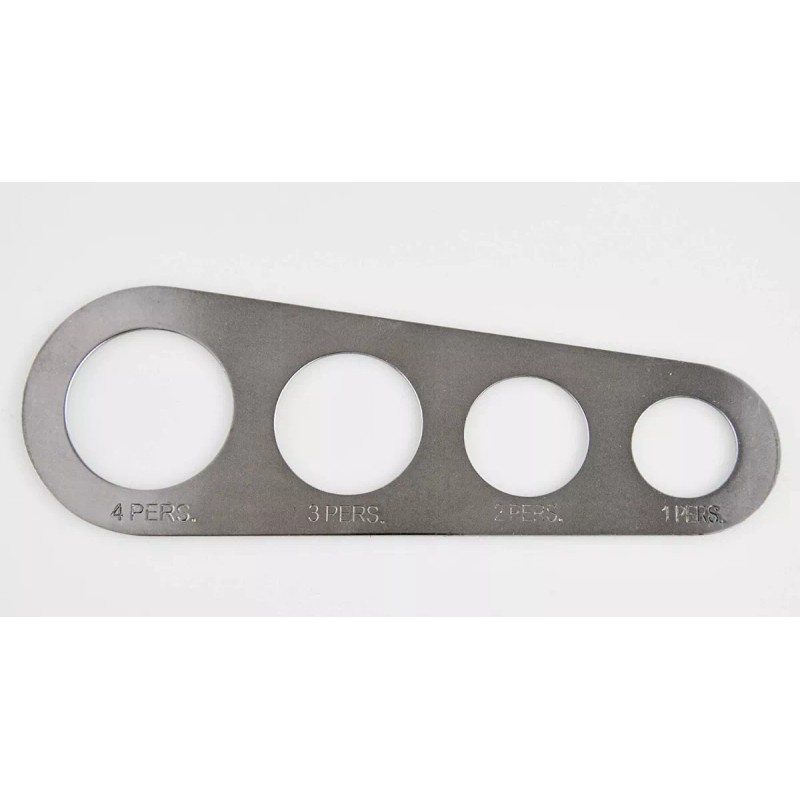 Vencort Medidor De Pasta Spaguettis Acero Inox. 4 Porciones Vencort