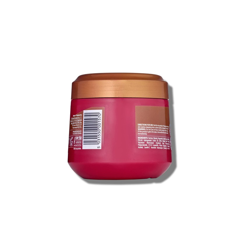 Sanctuary Spa Ruby Oud Coffee Scrub, No Mineral Oil, Cruelty
