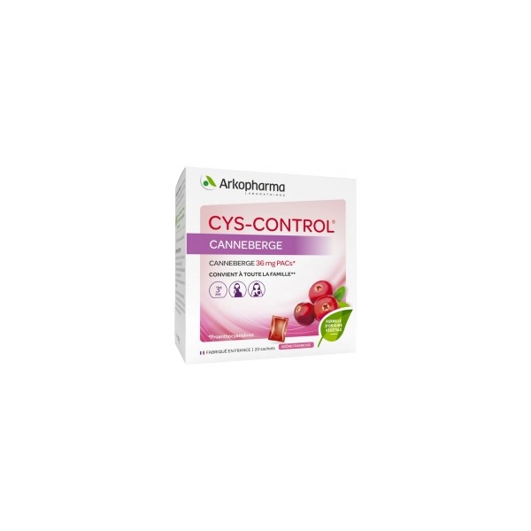 Arkopharma Cys-Control Cranberry 20 Sachets