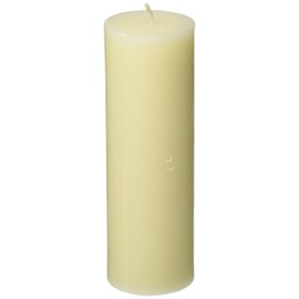 Zest Candle Pillar Candle, 2 by 6-Inch, Pale Ivory